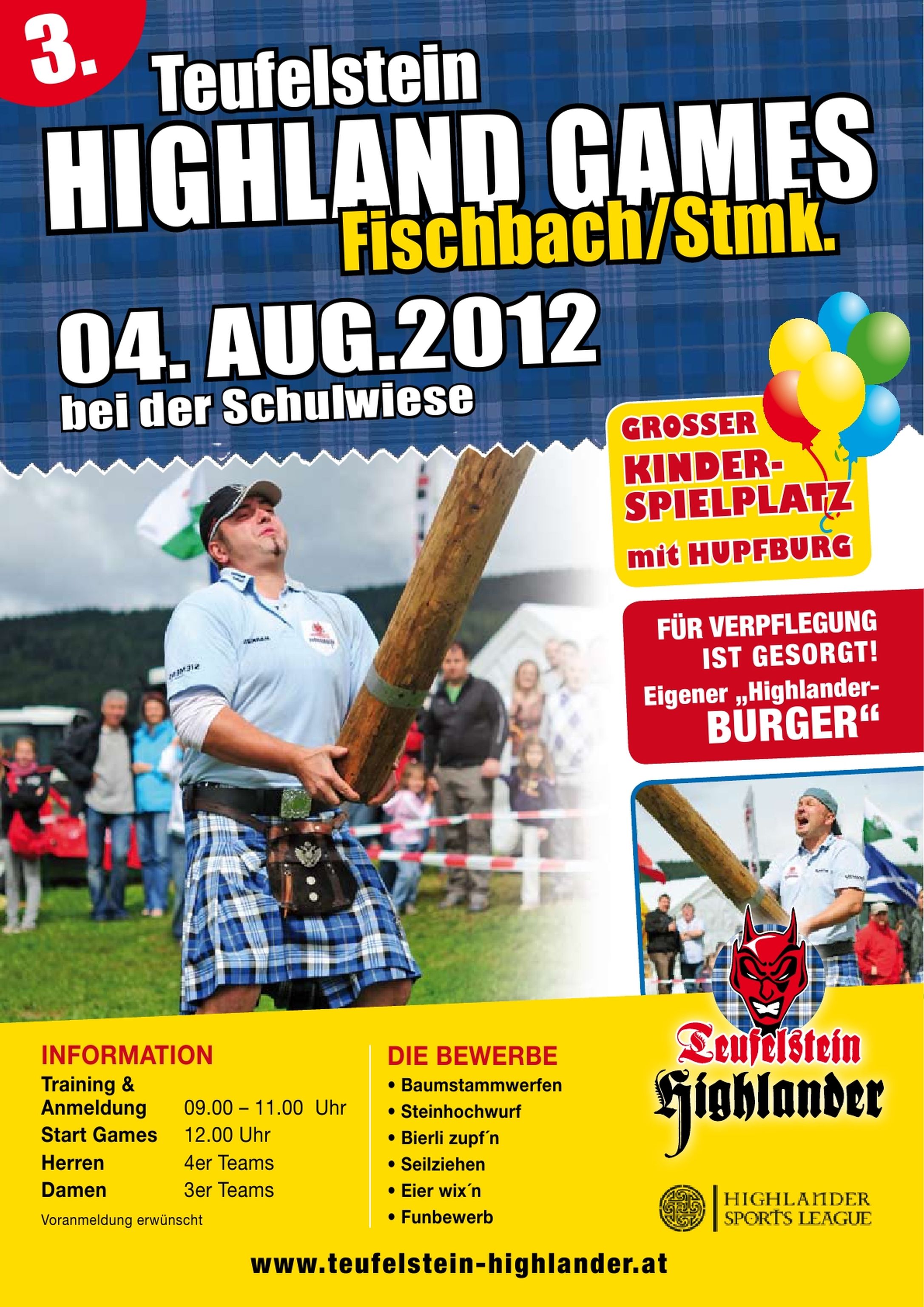 3. Highlandgames am 04.08.2012